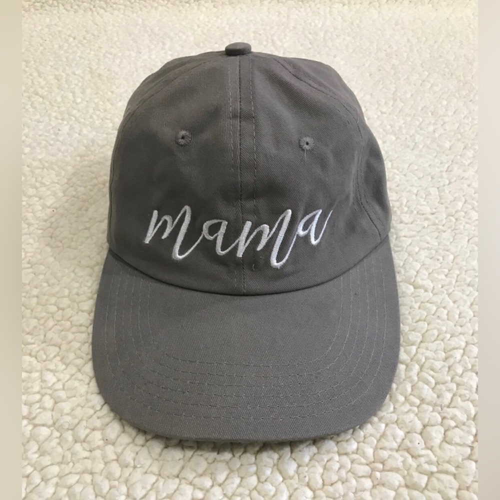 Mama Cap Hat is a classic 6-panel design sweat-wicking support adjustable NWOT - Picture 4 of 9